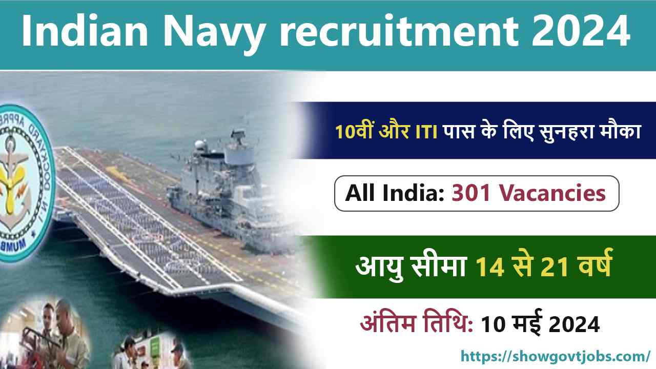 Indian Navy recruitment 2024