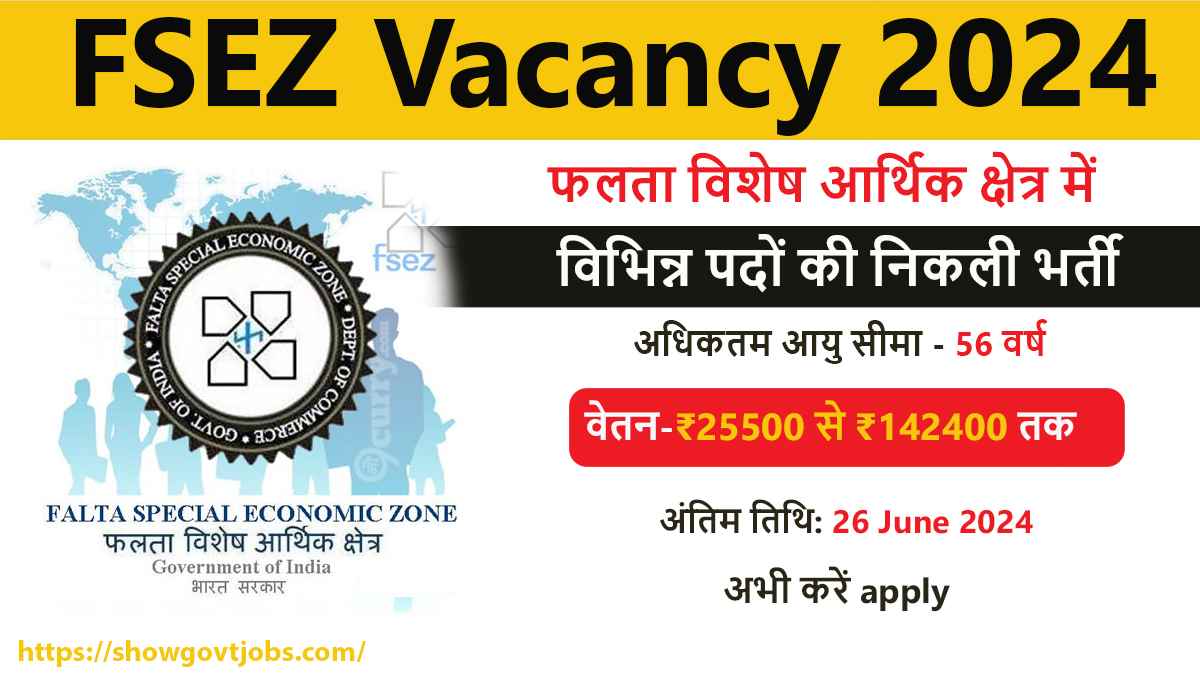 FSEZ Vacancy 2024