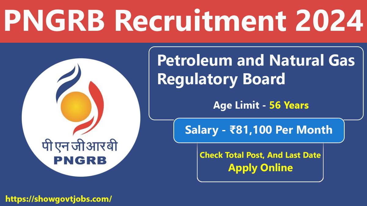 PNGRB Recruitment 2024 for Cashier