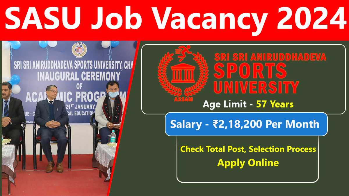 SASU Job Vacancy 2024