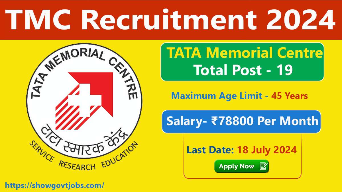 TMC Recruitment 2024