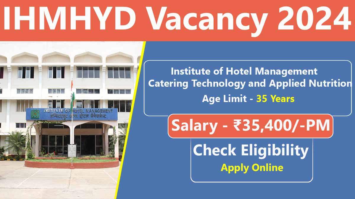 IHMHYD Vacancy 2024