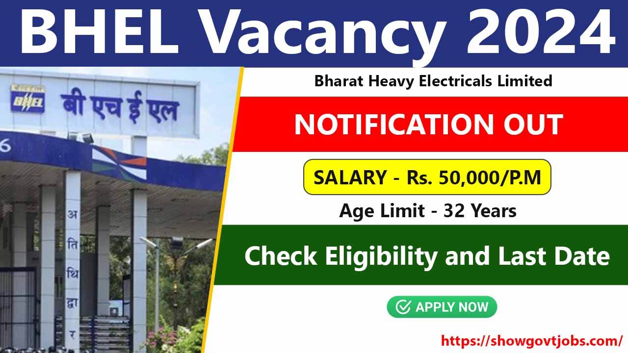 BHEL Vacancy 2024