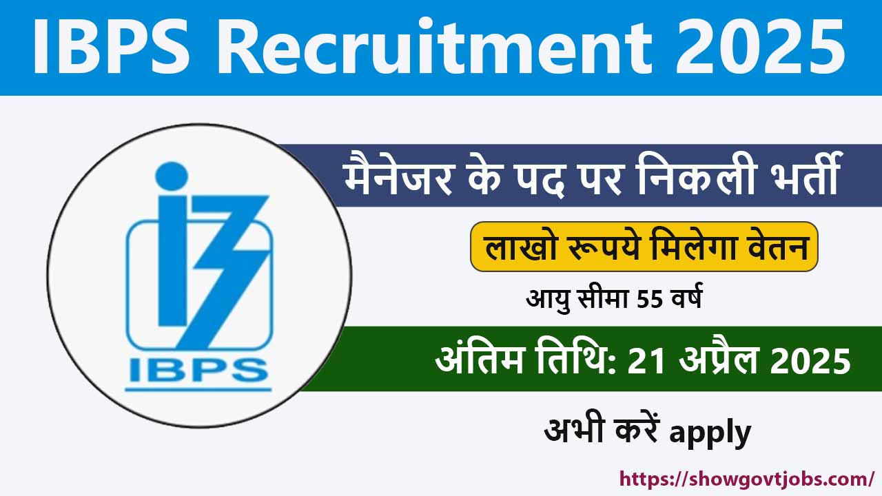 IBPS Recruitment 2025